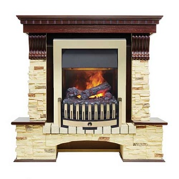 Pierre Luxe сланец (темный дуб)+Danville Brass