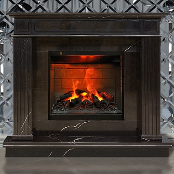 Биокамин Bioteplo Милан из мрамора