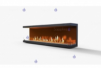 Встраиваемый биокамин / торцевой очаг 1800 (SappFire)