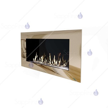 Встраиваемый биокамин / очаг Mercury 1200 Chrome (SappFire)