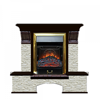 Бостон К Грот однотонный (венге)+Majestic Brass