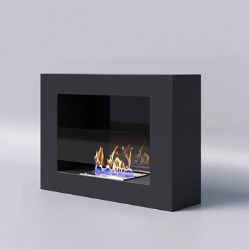 Биокамин "Русский огонь" Лайт 550N настенный с защитным и декоративным стеклом