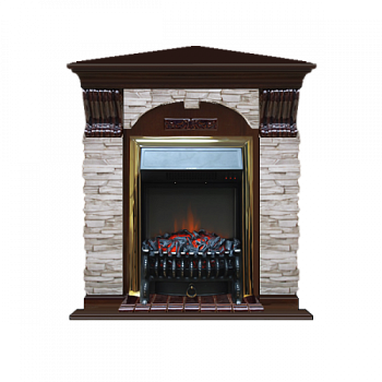 Арочный Мисхор угловой (дуб)+Fobos Brass