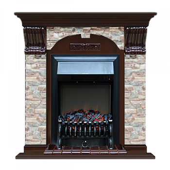 Арочный Грот цветной (дуб)+Fobos Black