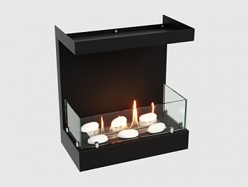 Встроенный биокамин Lux Fire Фронтальный 440 S