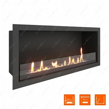 Биокамин SteelHeat LEADER 700 XL стекло