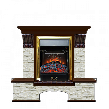 Бостон К Грот однотонный (дуб)+Majestic Brass