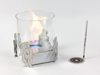 Настольный биокамин Lux Fire Зодиак "Близнецы" Белый