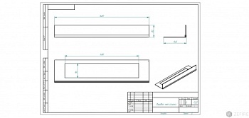 Стекло декоративное для биокаминов Elliot 900, Sirius 900 и Flagman 700