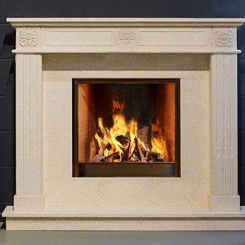 Биокамин Bioteplo Натали из мрамора