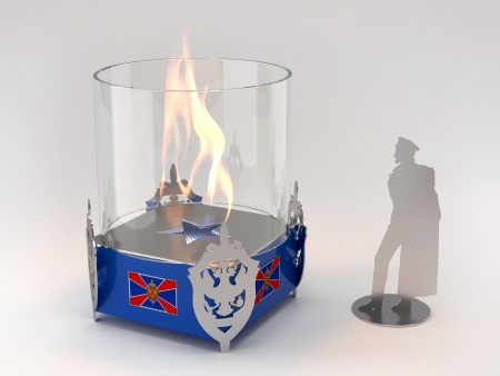 Биокамин настольный Lux Fire "ФСБ" М по цене 15 500 руб.
