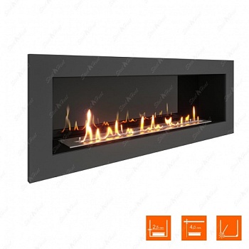 Биокамин SteelHeat ONE 1100 XL стемалит