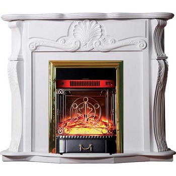 Грация (белый)+Majestic Brass