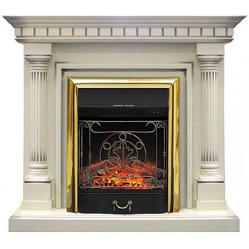 Dallas (слоновая кость с патиной)+Majestic FX Brass