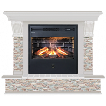 Панорама грот цветной (беленый дуб)+Samba 3D