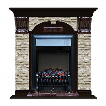 Арочный Грот однотонный (венге)+Fobos Black