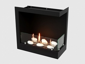Встроенный биокамин Lux Fire Угловой 490 S (правый угол)