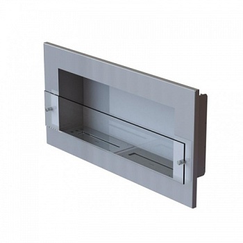 Биокамин Window II Glass grey Арома