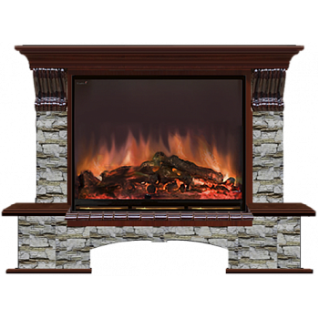 Бостон Алтай (красное дерево)+Arte 33