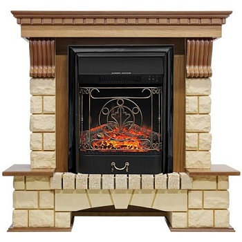 Pierre Luxe шампань (дуб)+Majestic FX Black