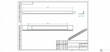 Стекло декоративное для биокаминов Sirius 1800, Elliot 1800 и Flagman 1600