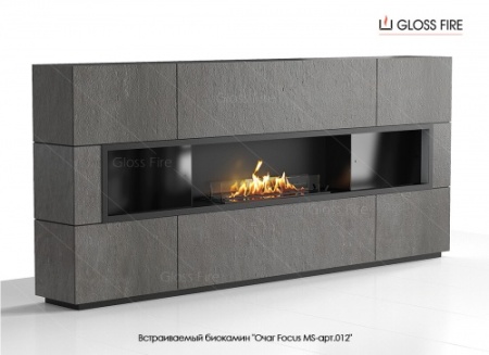 Встраиваемый биокамин Очаг Focus MS-арт.012 по цене 103 400 руб.