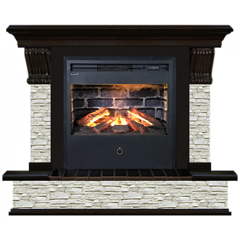 Панорама грот однотонный (венге)+Samba 3D