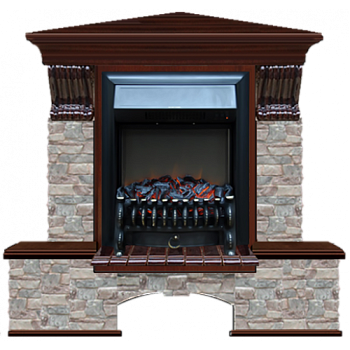 Бостон К Грот цветной угловой (красное дерево)+Fobos Black