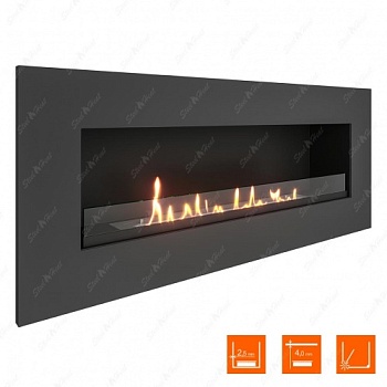 Биокамин SteelHeat GRAND 1200 стекло