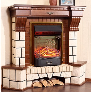 Экстер угловой (светлый дуб)+Majestic Brass