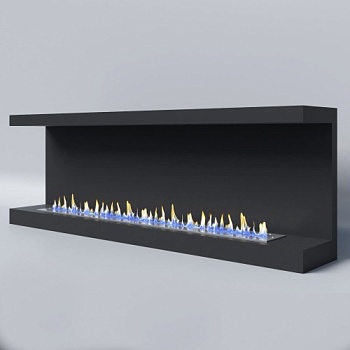 Биокамин "Русский огонь" Честер Фронт 1500