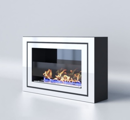 Биокамин "Русский огонь" Стенли 650N настенный с защитным стеклом по цене 29 950 руб.