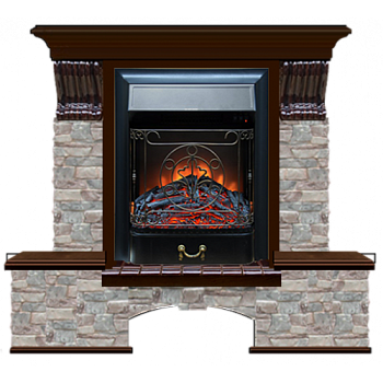 Бостон К Грот цветной (дуб)+Majestic Black