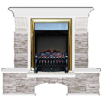 Бостон К Мисхор (белый)+Fobos Brass