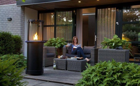 Газовый уличный камин Faber Tube