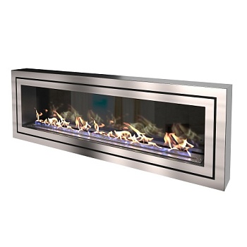 Биокамин "Русский огонь" Стенли 1300N настенный с защитным стеклом