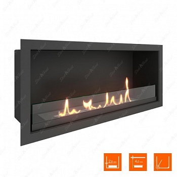 Биокамин SteelHeat LEADER 700 стекло