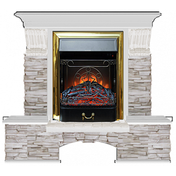 Бостон К Мисхор (беленый дуб)+Majestic Brass