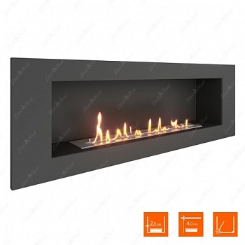 Биокамин SteelHeat LONG 1200