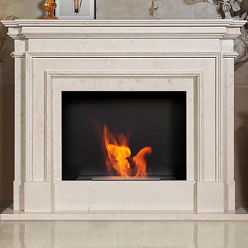 Биокамин Bioteplo Лондон 2 из мрамора