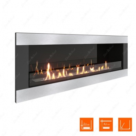 Биокамин SteelHeat ONE-H 1100 XL стекло + стемалит по цене 55 744 руб.