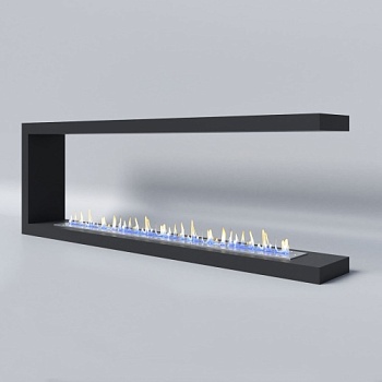 Биокамин "Русский огонь" Честер Торцевой 1500