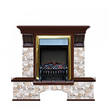 Бостон К Арбат (красное дерево)+Fobos Brass