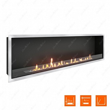 Биокамин SteelHeat LEADER-SH 1600 стекло