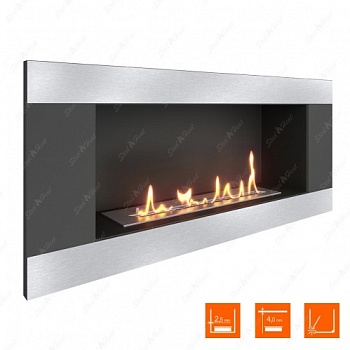 Биокамин SteelHeat LONG-H 900