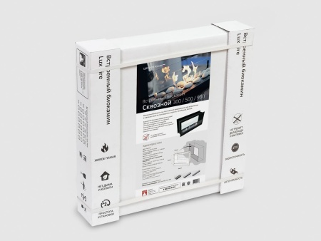 Встроенный биокамин Lux Fire Сквозной 610 М по цене 59 400 руб.