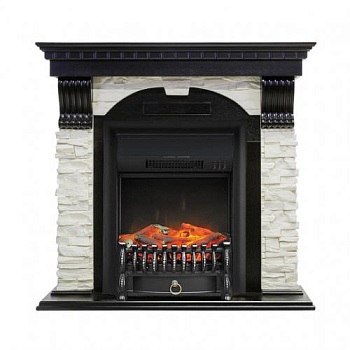 Dublin арочный сланец белый (венге)+Fobos FX Black