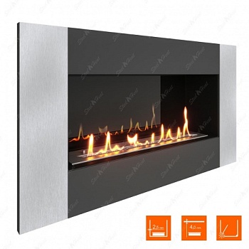 Биокамин SteelHeat GRAND-V 900 XL стемалит