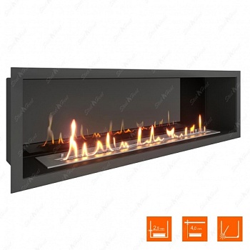 Биокамин SteelHeat LEADER 1000 XL стемалит