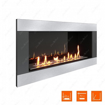 Биокамин SteelHeat ONE-H 800 XL стемалит